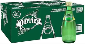 Perrier Carbonated Mineral Water 24 x 330ml