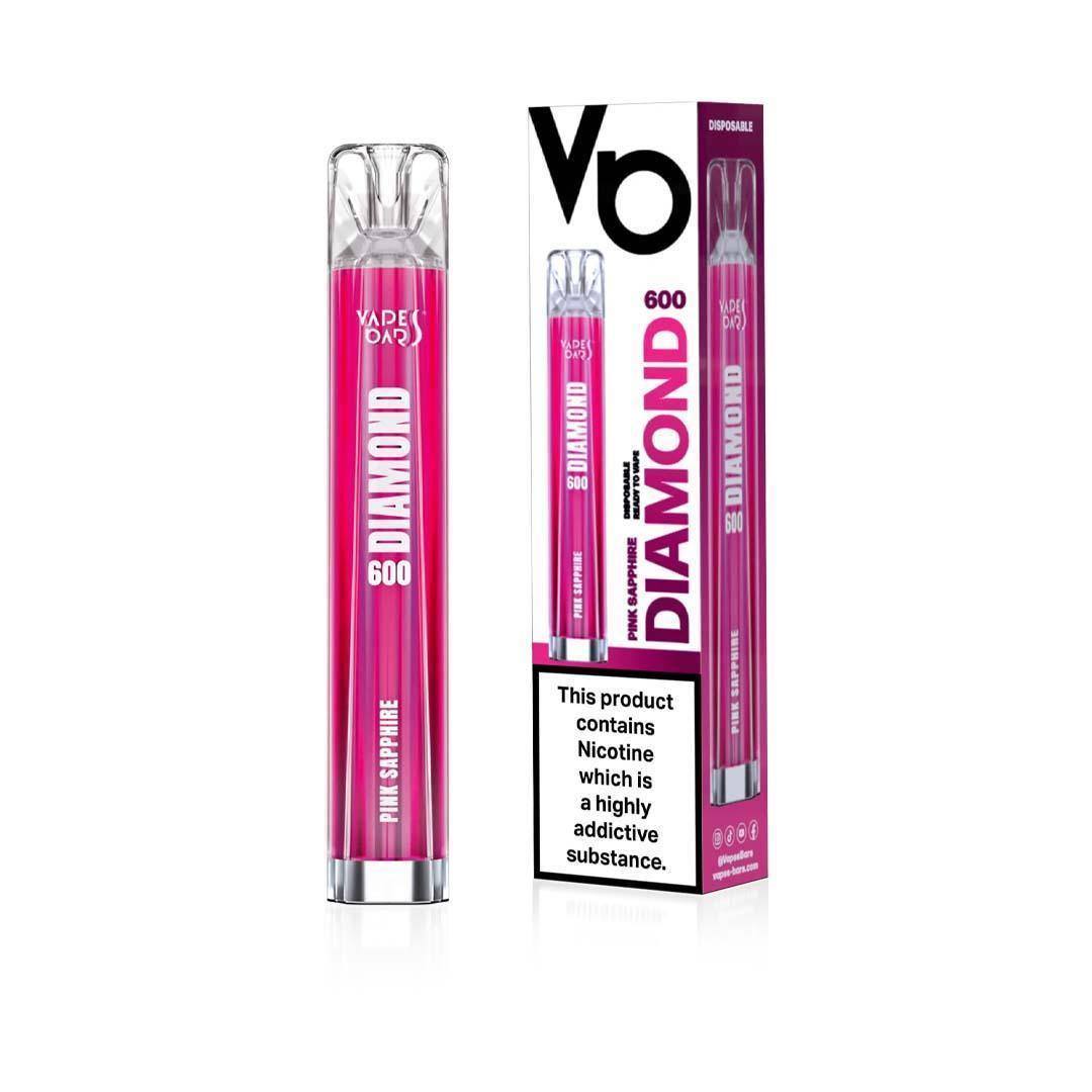 Diamond 600 Pink Sapphire Disposable Vape - Click & Vape