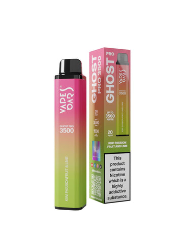 Ghost Pro 3500 Kiwi Passion Fruit Lime 20MG - Vape Unit