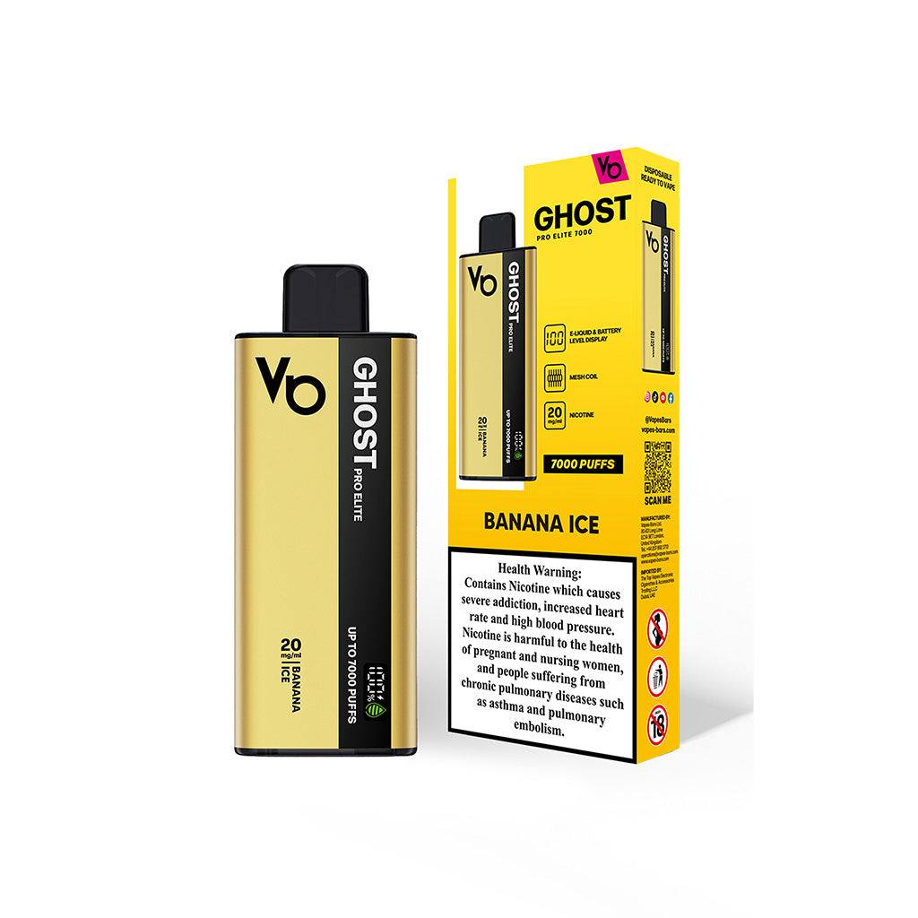 Ghost Pro Elite 7000 Vapes Bars Disposable - Click & Vape