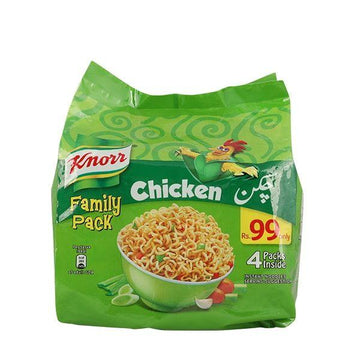 KNORR CHICKEN NOODLE FAMILY PACK 1X4 264GM