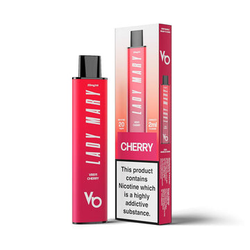 Lady Mary Disposable Vape 20mg Cherry 20mg - Click & Vape