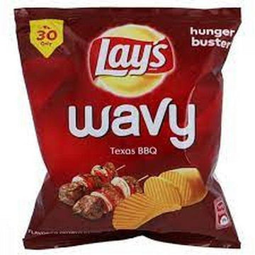 LAYS WAVY TEXAS BBQ 21G